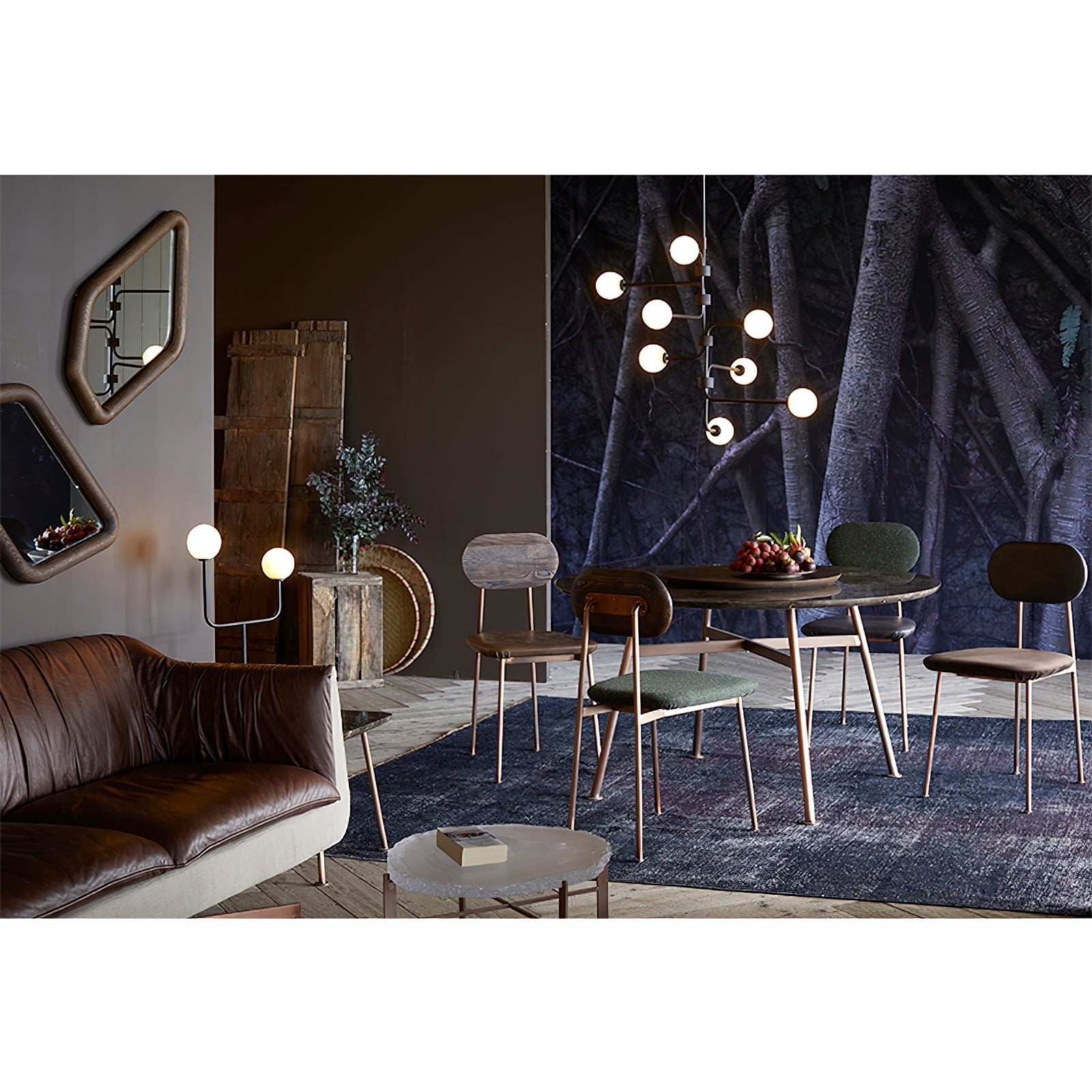 Freyza | Aballs Elegance Unique Glass Chandelier – Dining Room Living Room