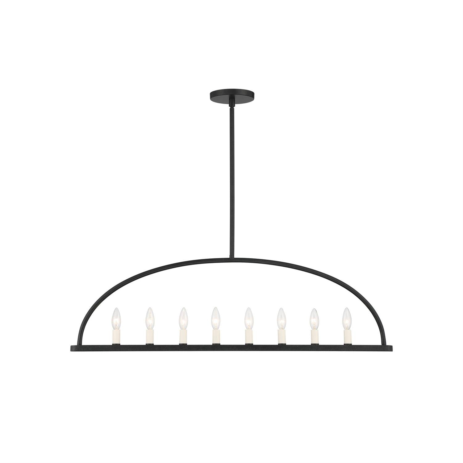 Freyza | Abbott Linear Minimalistischer Kronleuchter – Minimalistisches Esszimmer Wohnzimmer