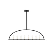 Freyza | Abbott Linear Minimalist Chandelier – Minimalist Dining Room Living Room