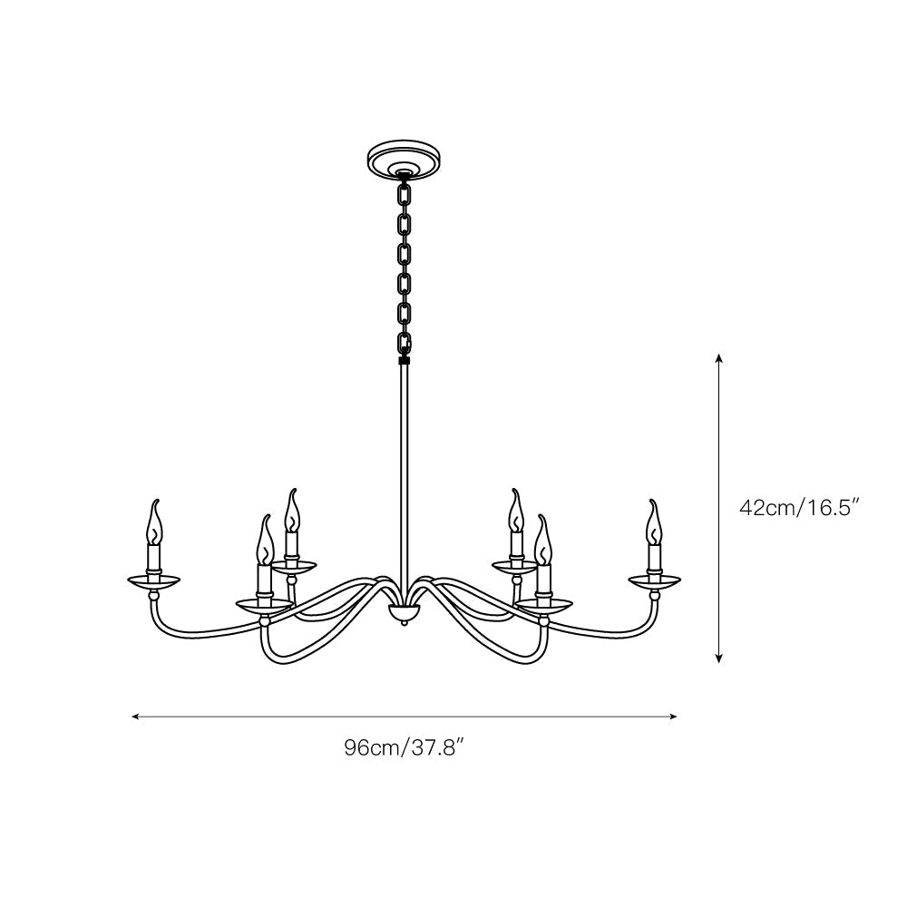 Freyza | Alshaarae Vintage Industrial Brass Chandelier – Industrial Dining Room Living Room