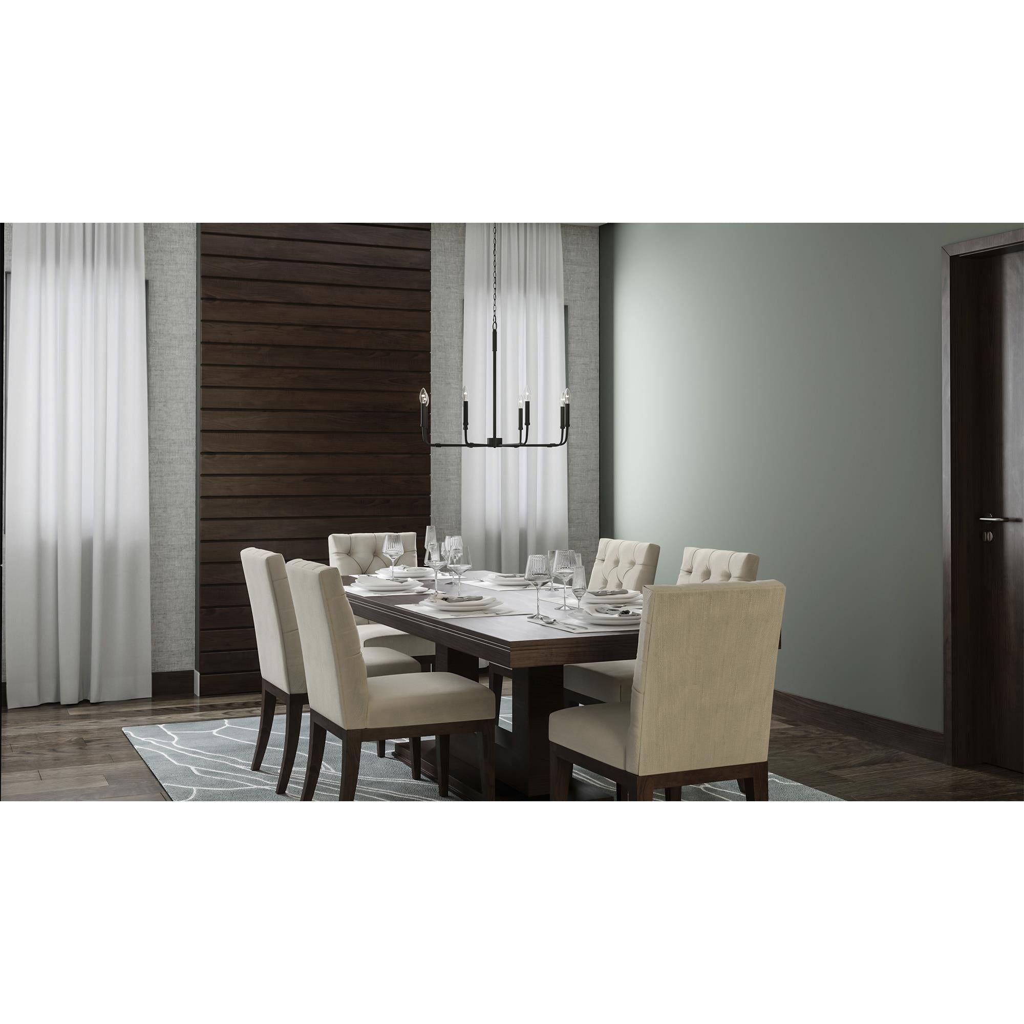 Freyza | Abner Industrieller Moderner Messing Kronleuchter – Moderner Esszimmer Wohnzimmer