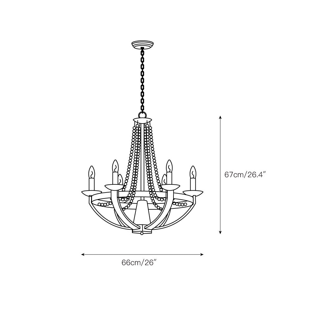 Freyza | Adan Modern Traditional Wood Chandelier – Modern Dining Room Living Room