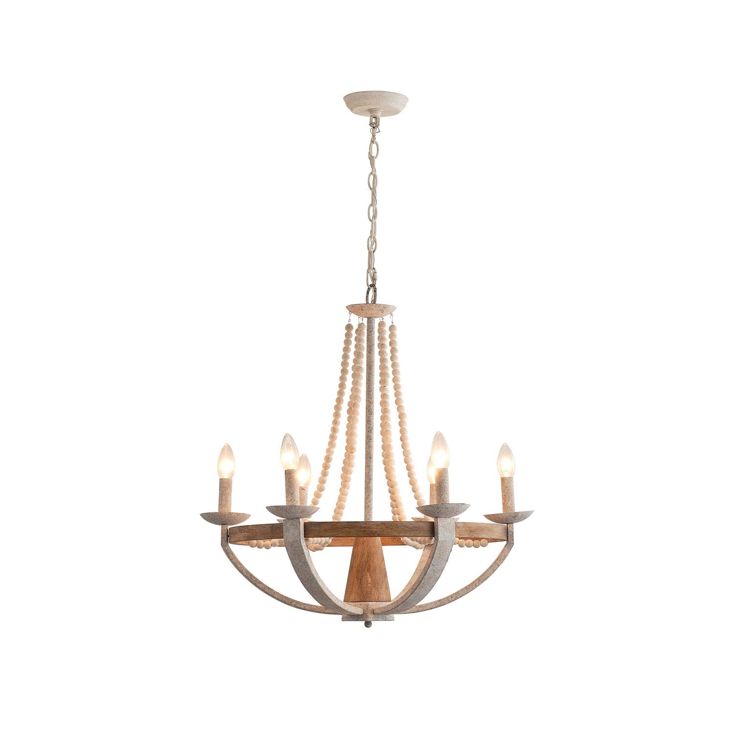 Freyza | Adan Modern Traditional Wood Chandelier – Modern Dining Room Living Room