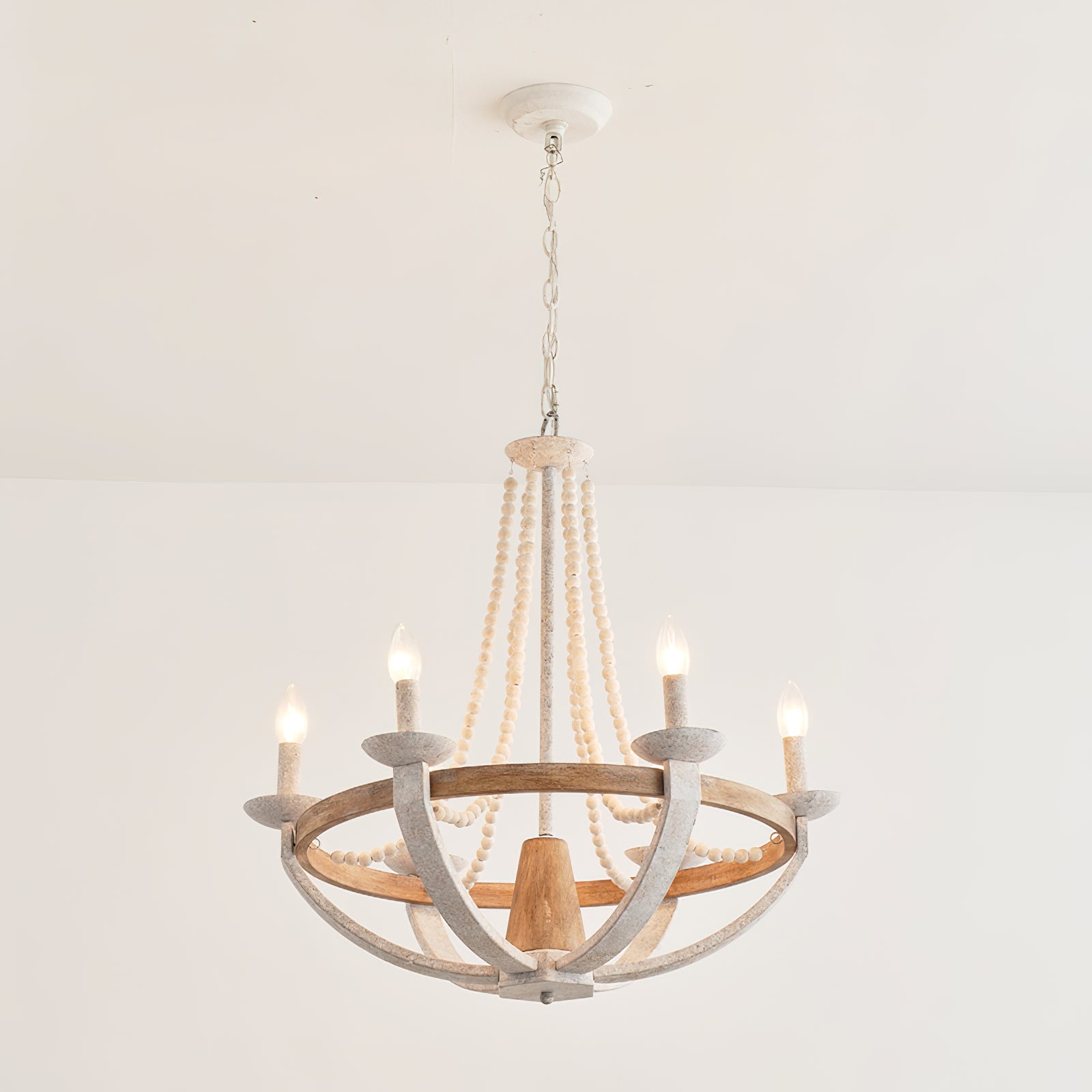 Freyza | Adan Modern Traditional Wood Chandelier – Modern Dining Room Living Room