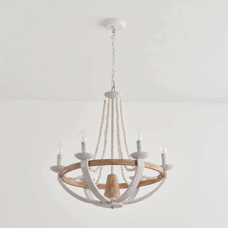 Freyza | Adan Modern Traditional Wood Chandelier – Modern Dining Room Living Room