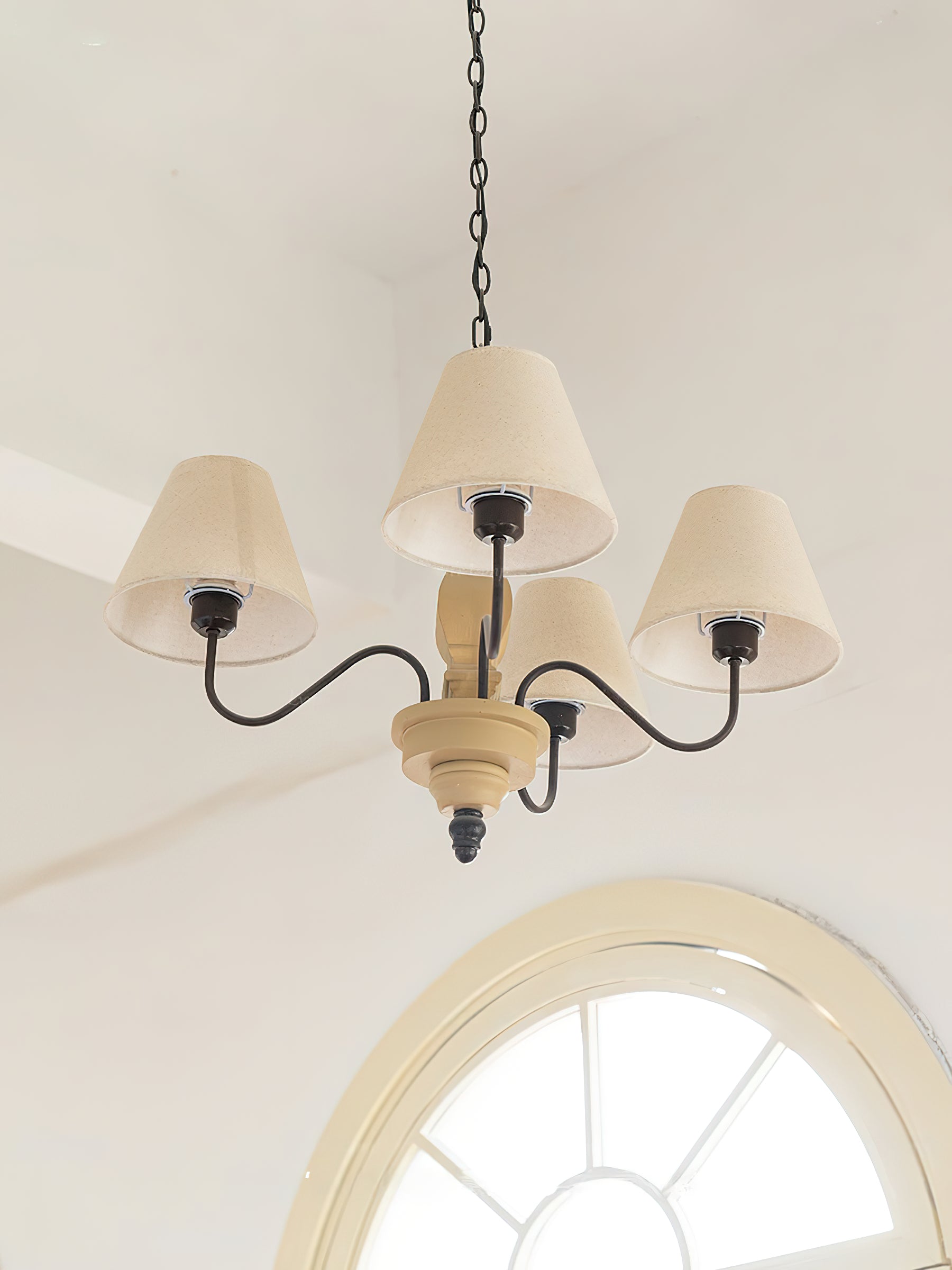 Freyza | Adela Lustre traditionnel de luxe en bois – Salle à manger et salon traditionnels