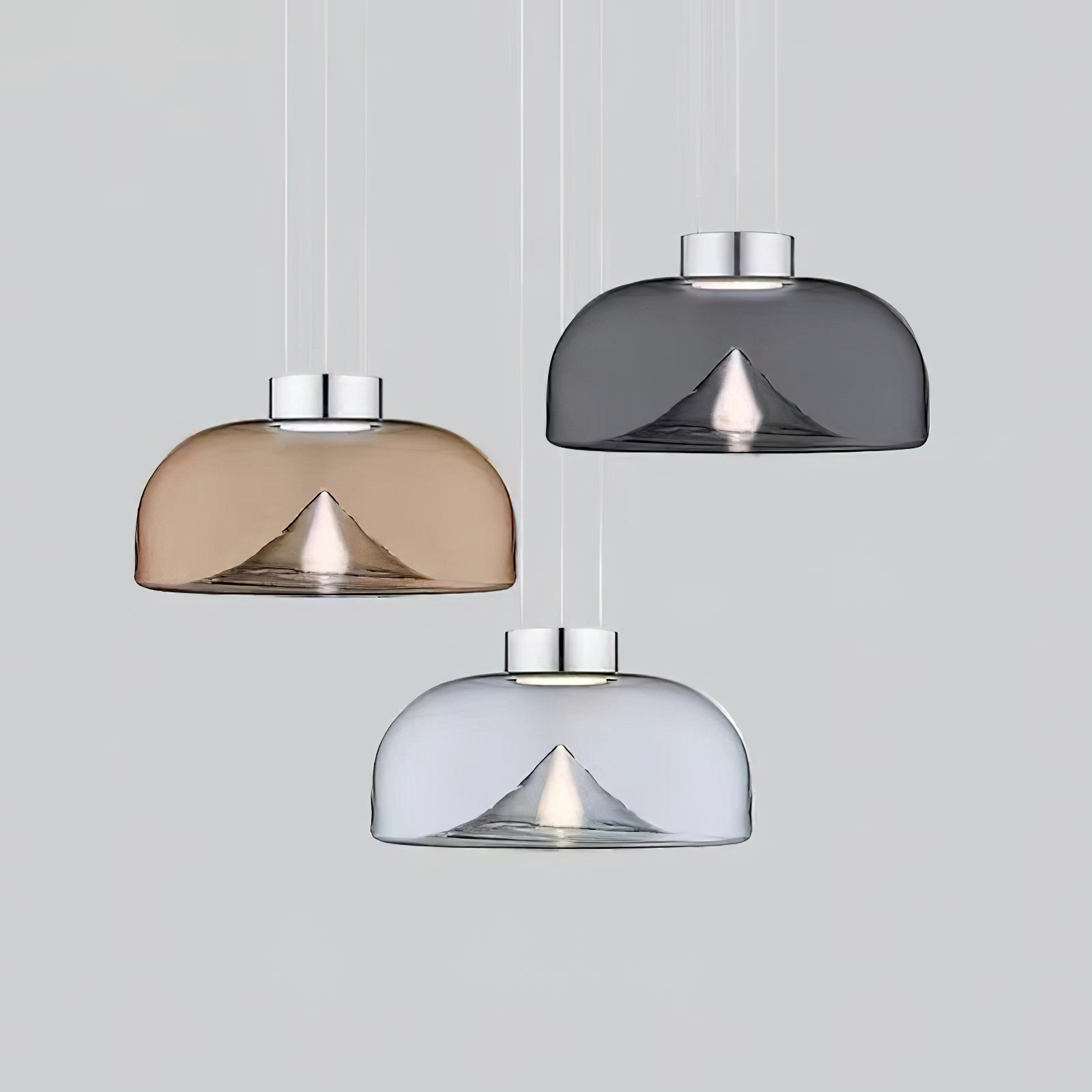 Freyza | Aella Glas-Pendelleuchte – Küche, Esszimmer