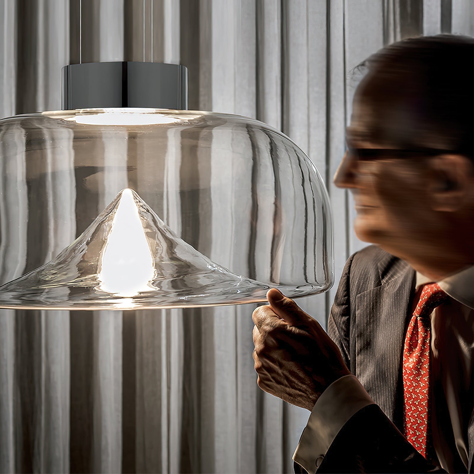 Freyza | Aella Glas-Pendelleuchte – Küche, Esszimmer
