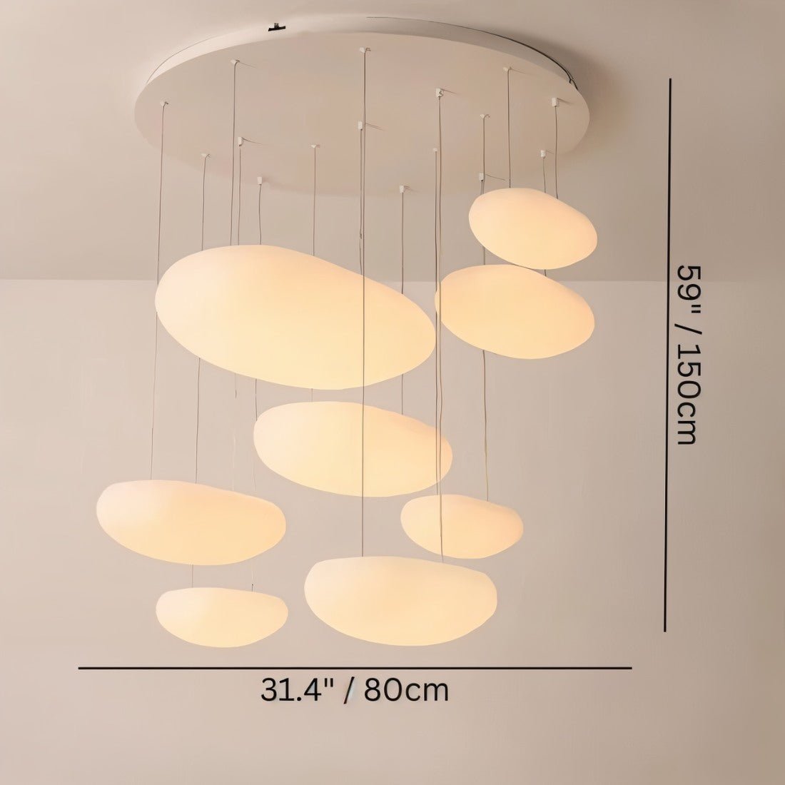 Freyza - Elegant Modern Chandelier Light for Dining Room Decor