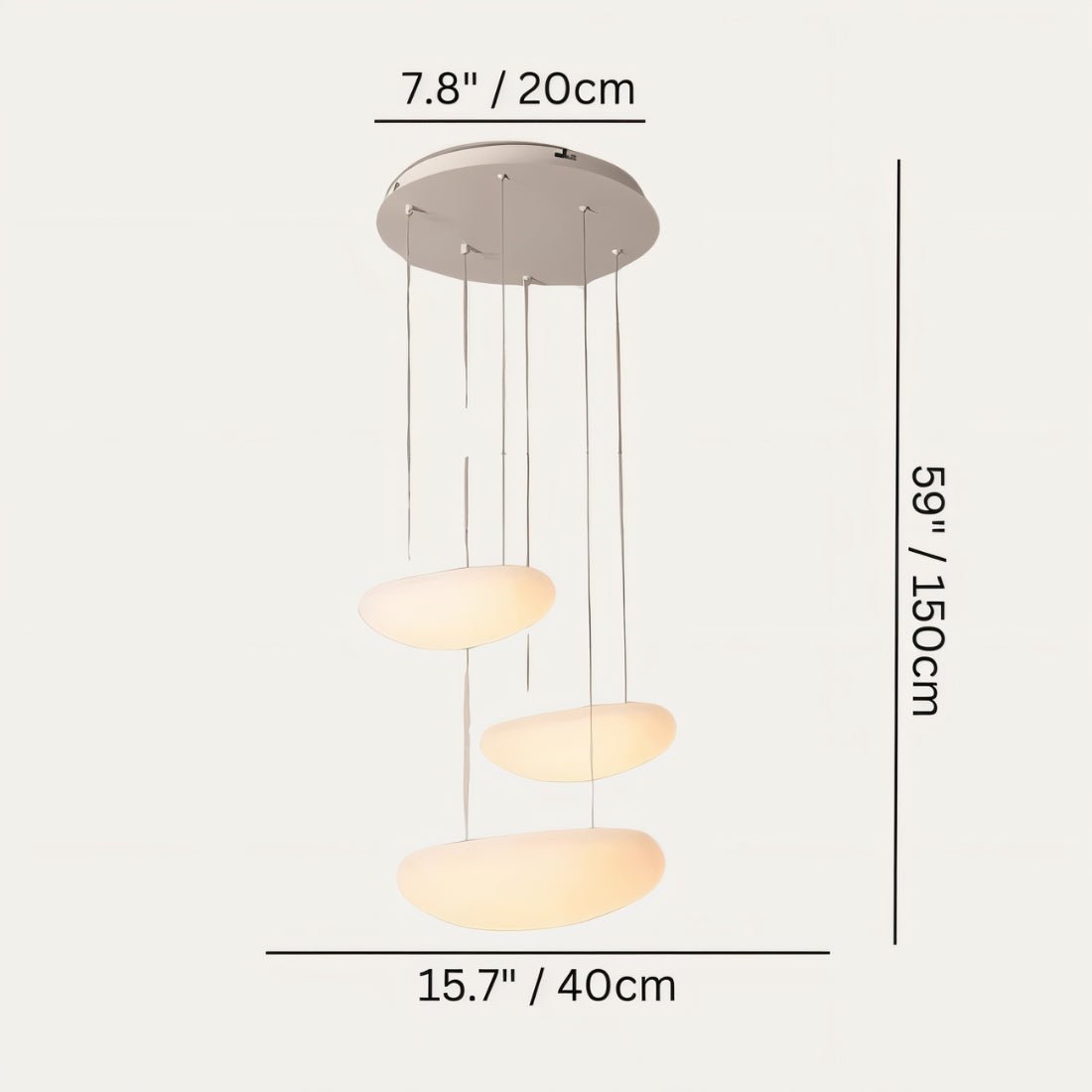 Freyza - Elegant Modern Chandelier Light for Dining Room Decor