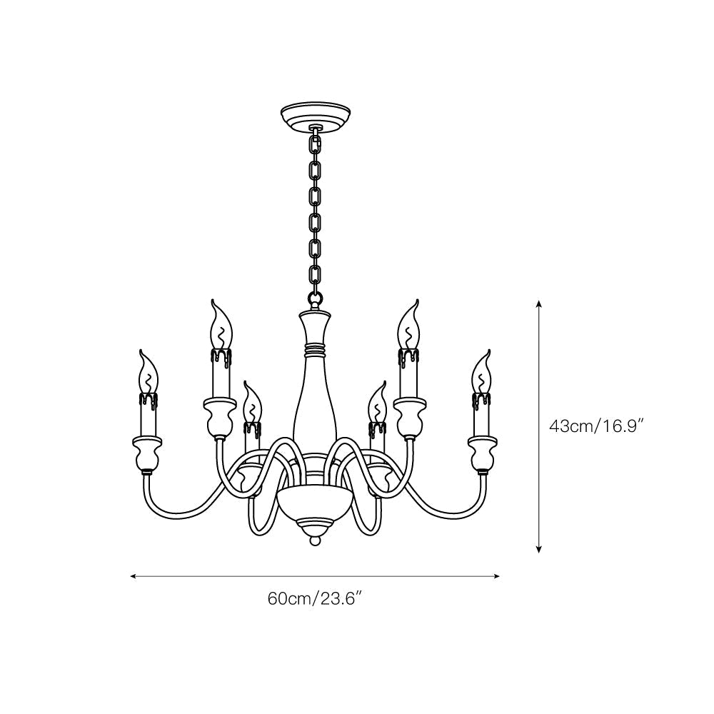 Freyza | Afralia Modern Industrial Wood Chandelier – Modern Dining Room Living Room