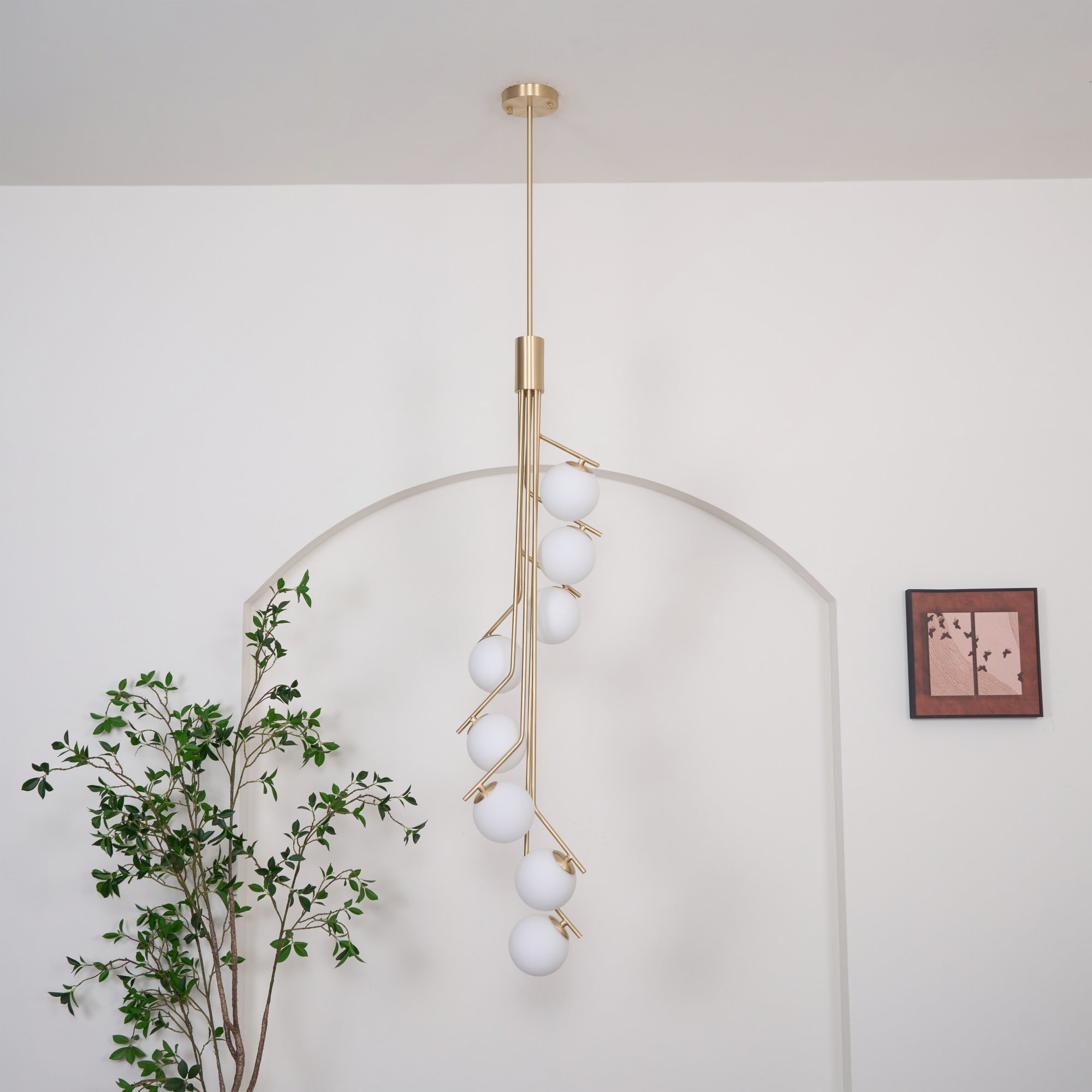 Freyza | Ageet Glaspendelleuchte – Küche, Esszimmer