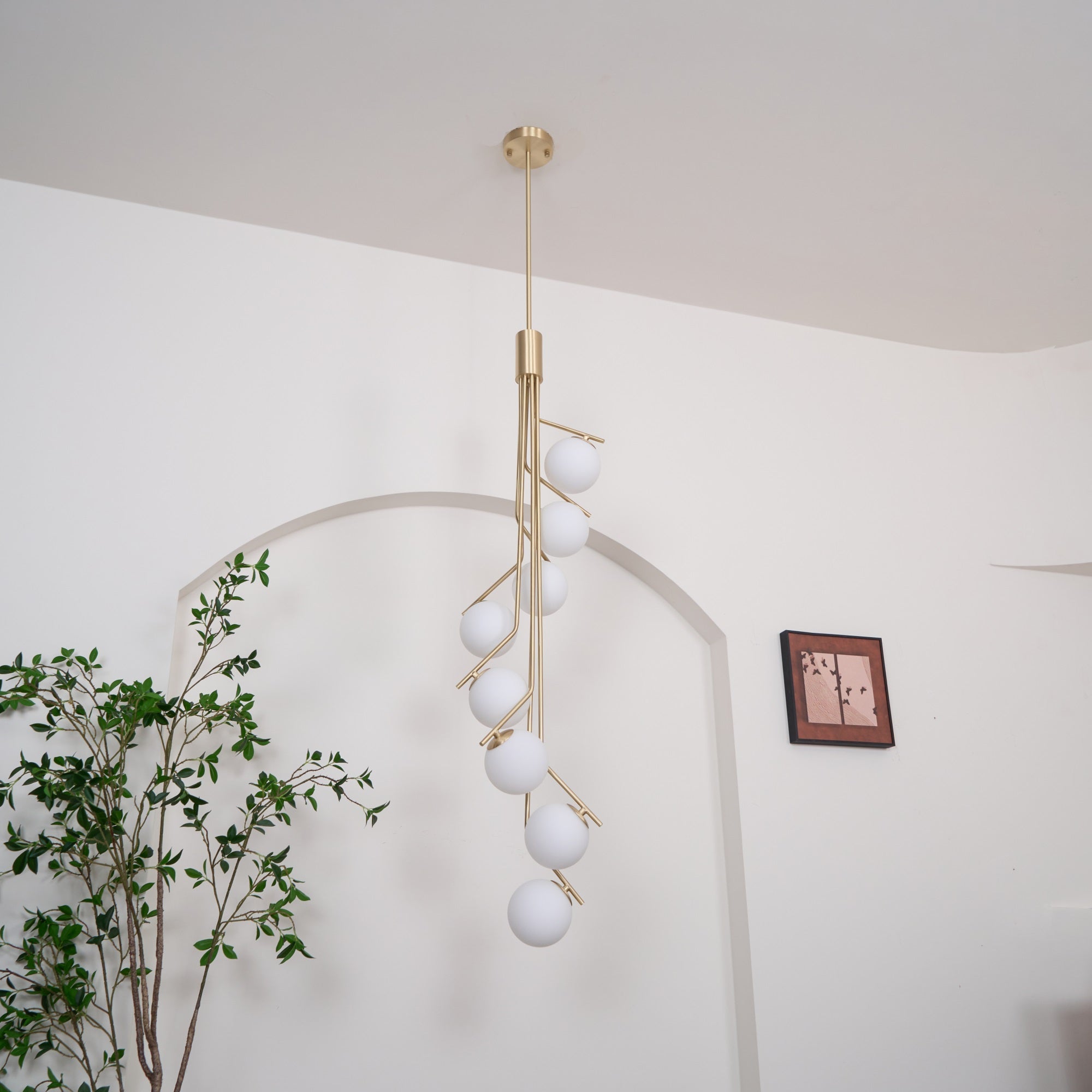 Freyza | Ageet Glaspendelleuchte – Küche, Esszimmer