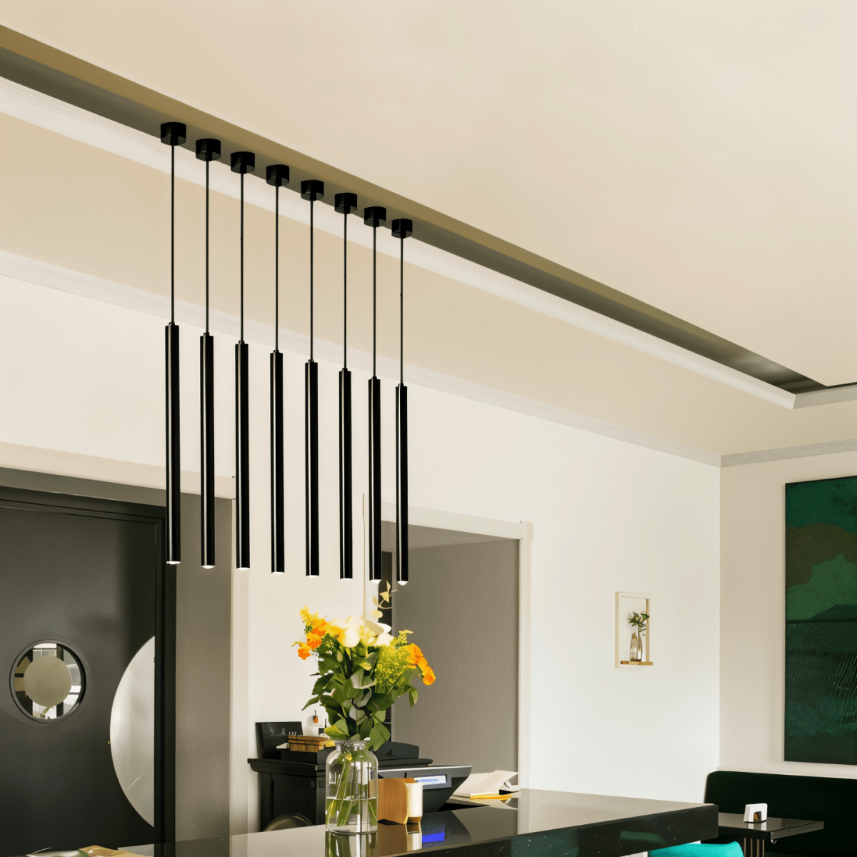 Freyza - Elegante anpassbare Aluminium-Pendelleuchte