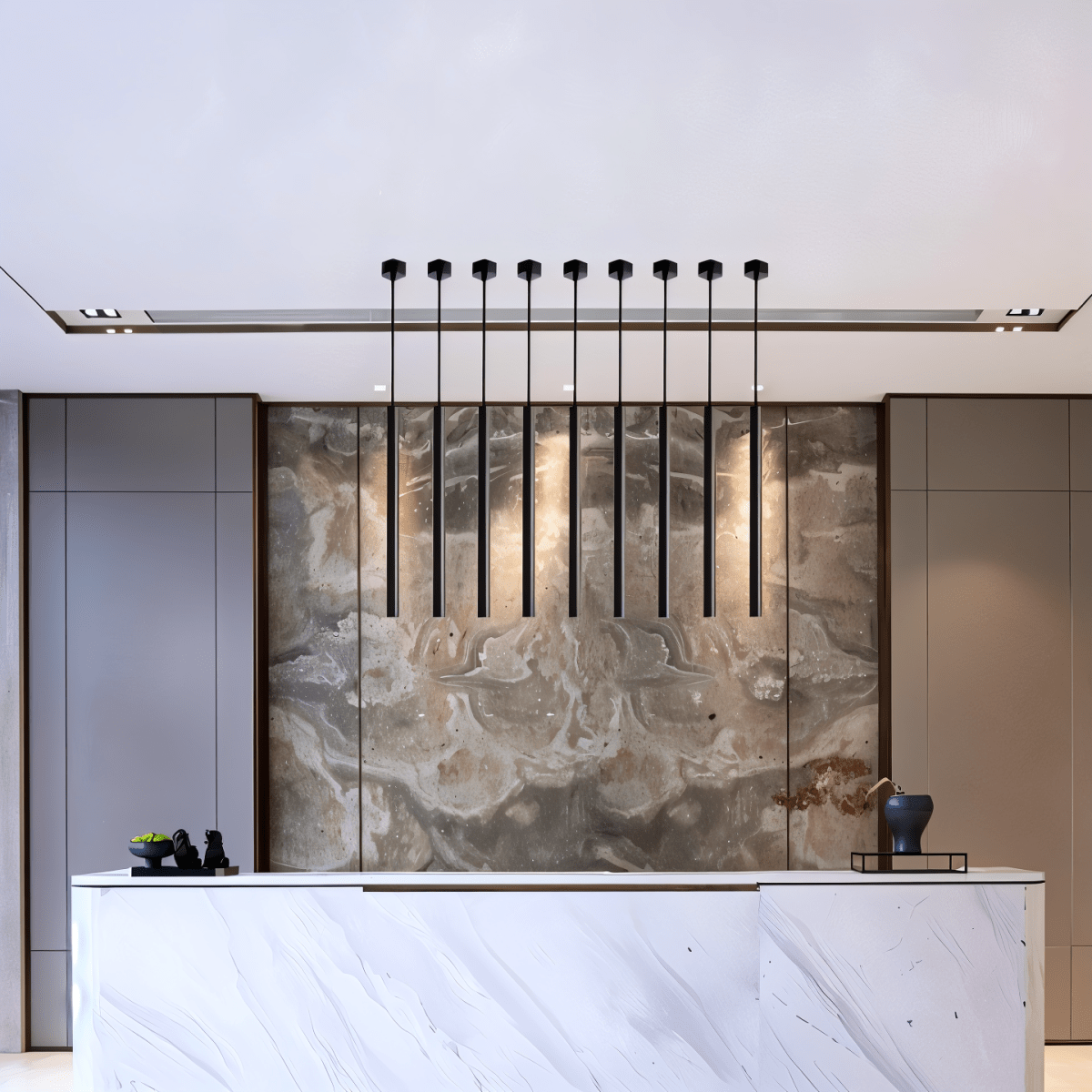 Freyza - Elegante anpassbare Aluminium-Pendelleuchte