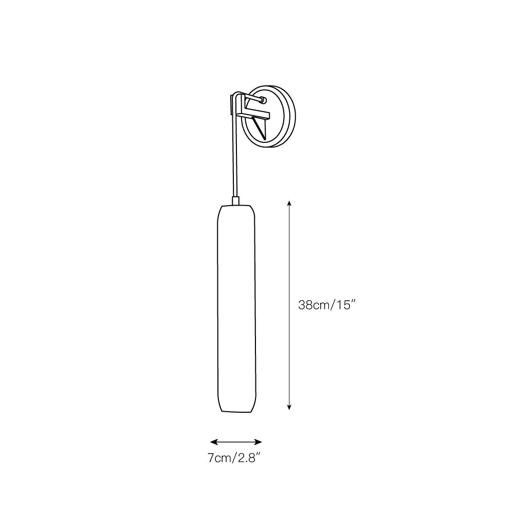Freyza | Alabaster Flute Wall Wall Light – Bedroom Hallway