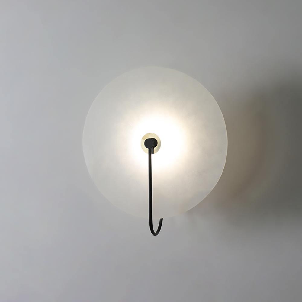 Freyza | Applique murale intérieure LED Kristy en albâtre – chambre, salon