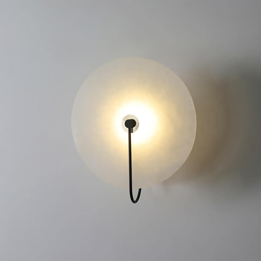 Freyza | Applique murale intérieure LED Kristy en albâtre – chambre, salon