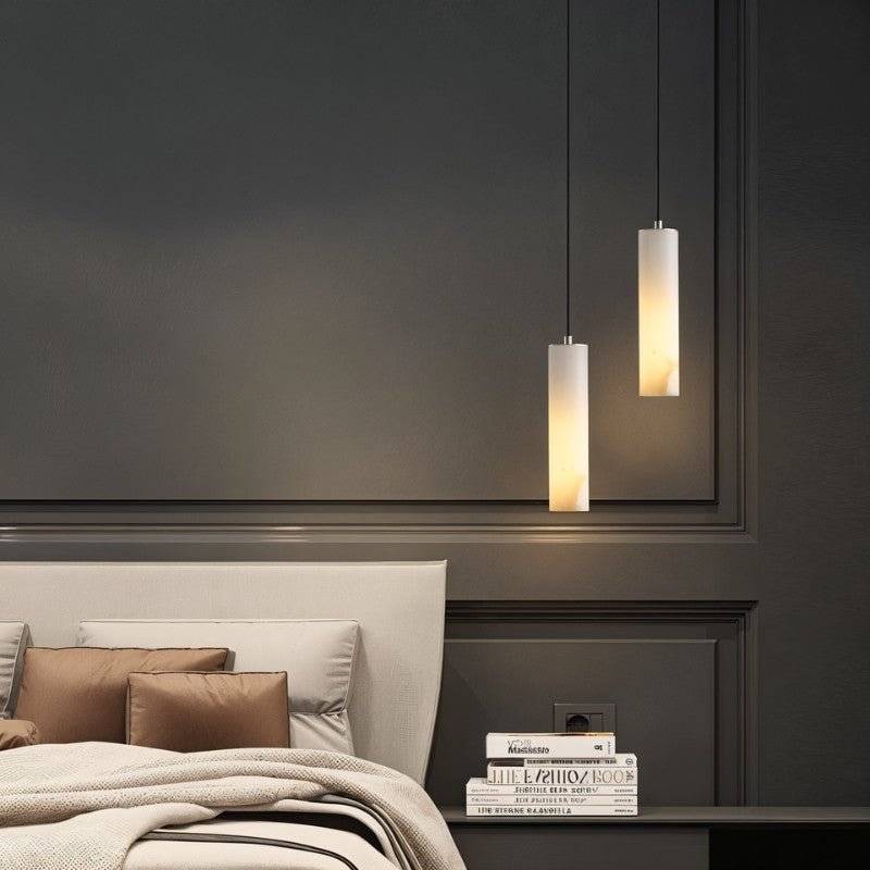 Freyza - AlabasterGlow | Elegant Modern Minimalist Chandelier Light Fixture
