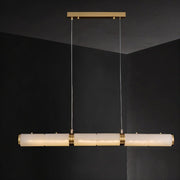 Freyza - AlabasterGlow | Elegant Warm White Kitchen Chandelier Light