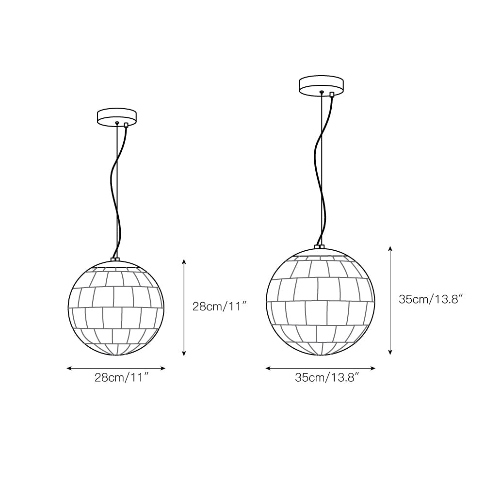 Freyza | Fljotuvye Modern Ball Pendant Light – Modern Kitchen Dining Room