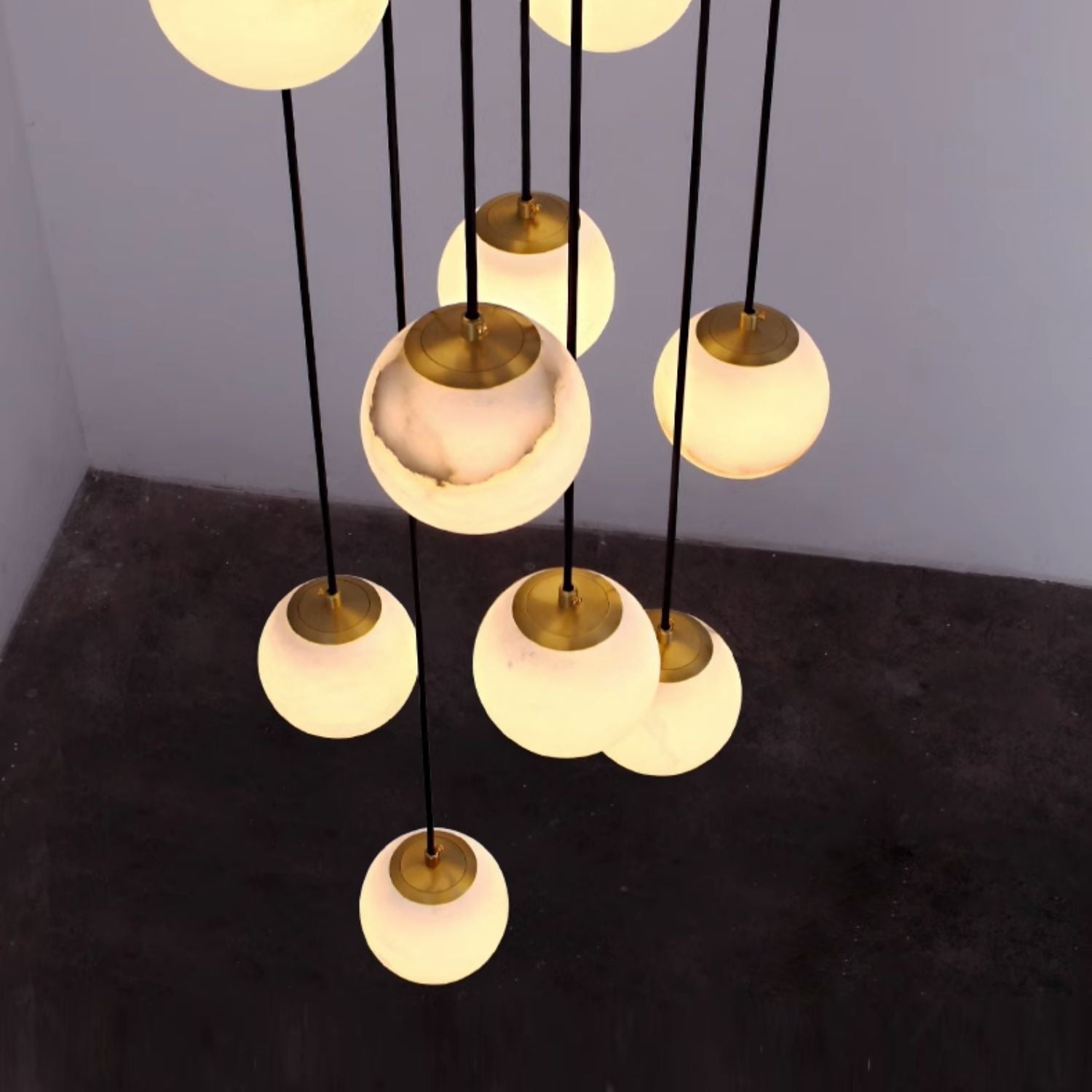 Freyza | Gloruvye Balls Modern Chandelier – Modern Dining Room Living Room