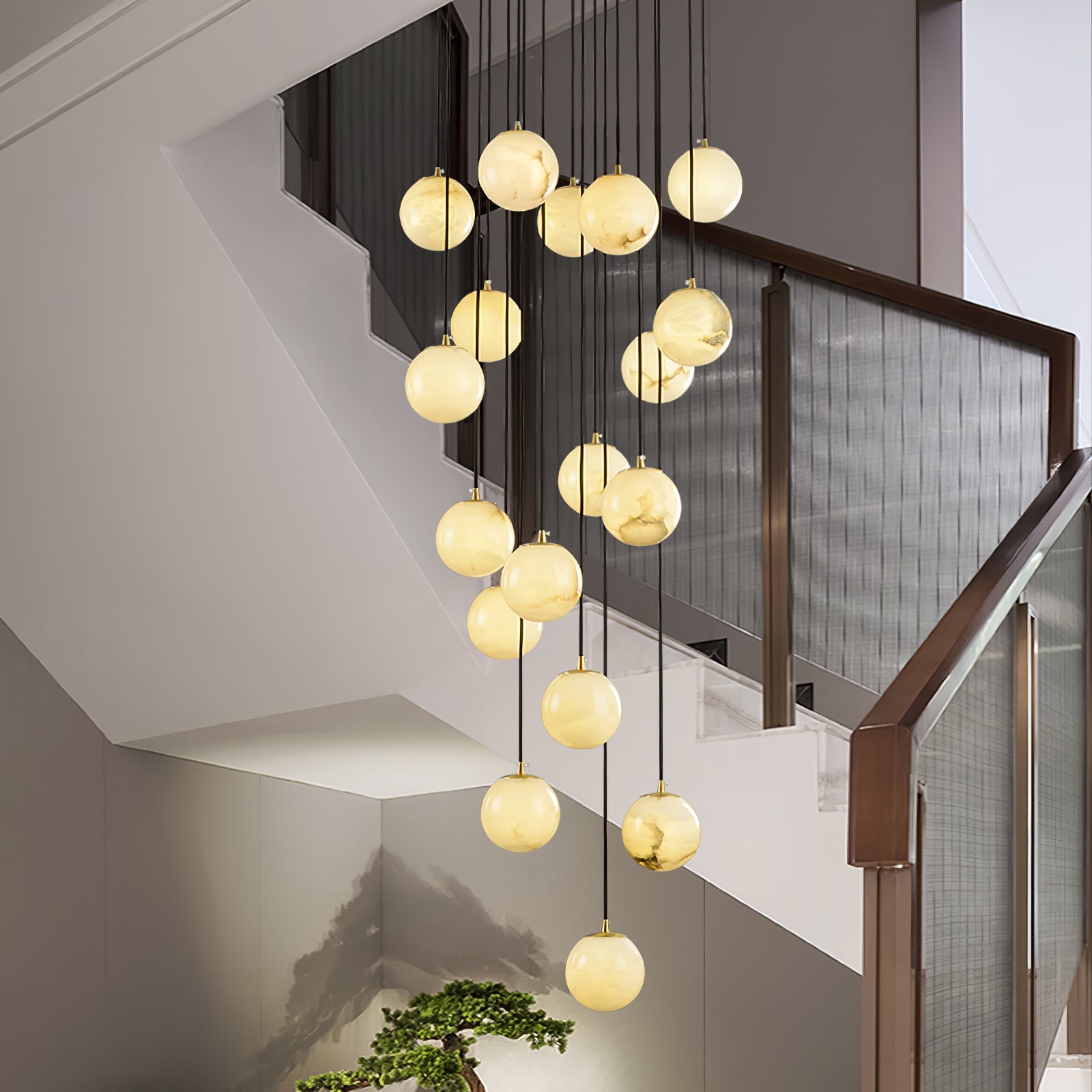 Freyza | Gloruvye Balls Modern Chandelier – Modern Dining Room Living Room