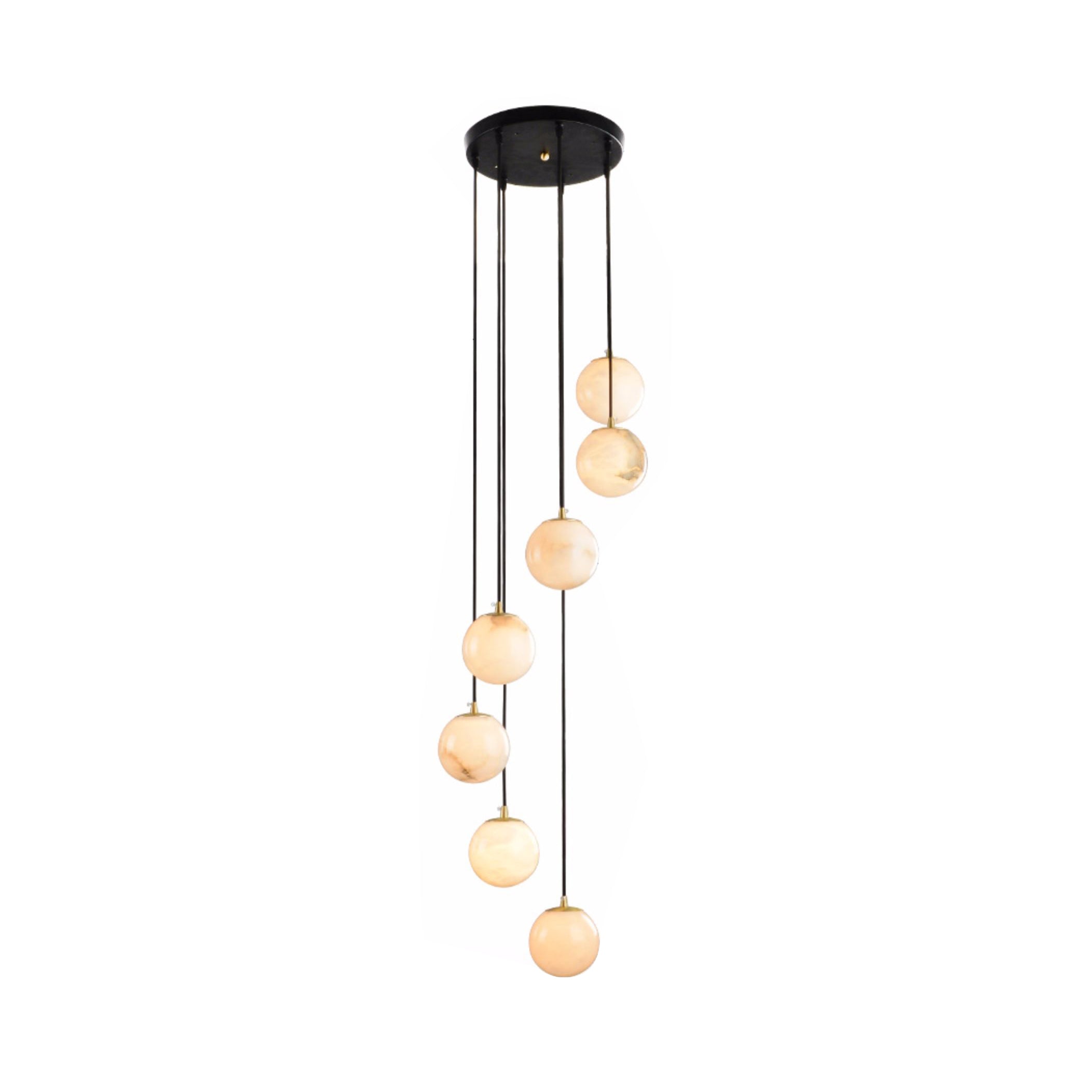 Freyza | Lustre moderne à boules Gloruvye – Salle à manger et salon modernes