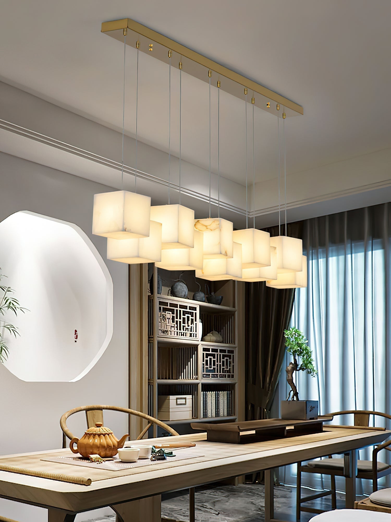 Freyza | Lustre moderne individuel Jarnbruvyd – Salle à manger et salon modernes