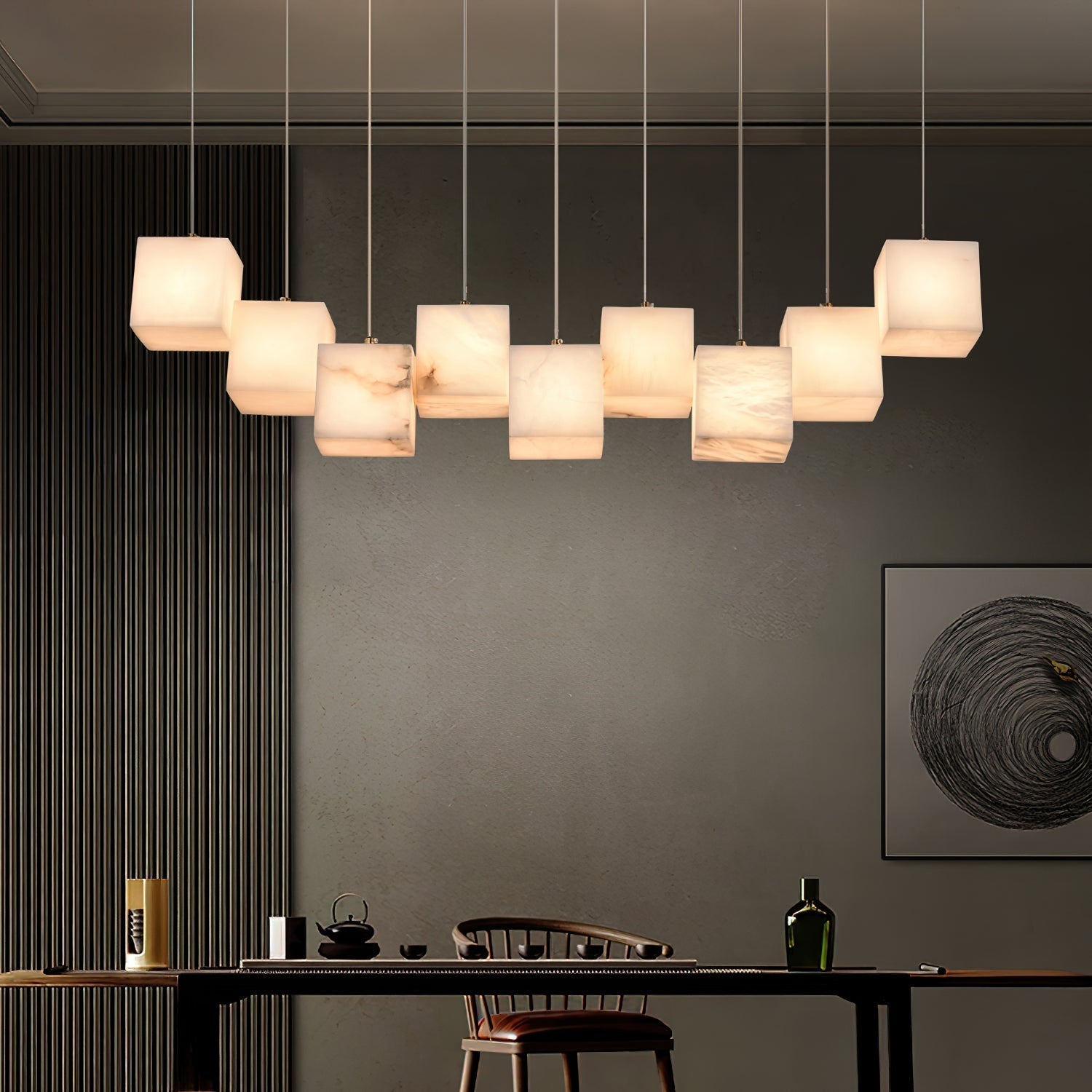 Freyza | Lustre moderne individuel Jarnbruvyd – Salle à manger et salon modernes