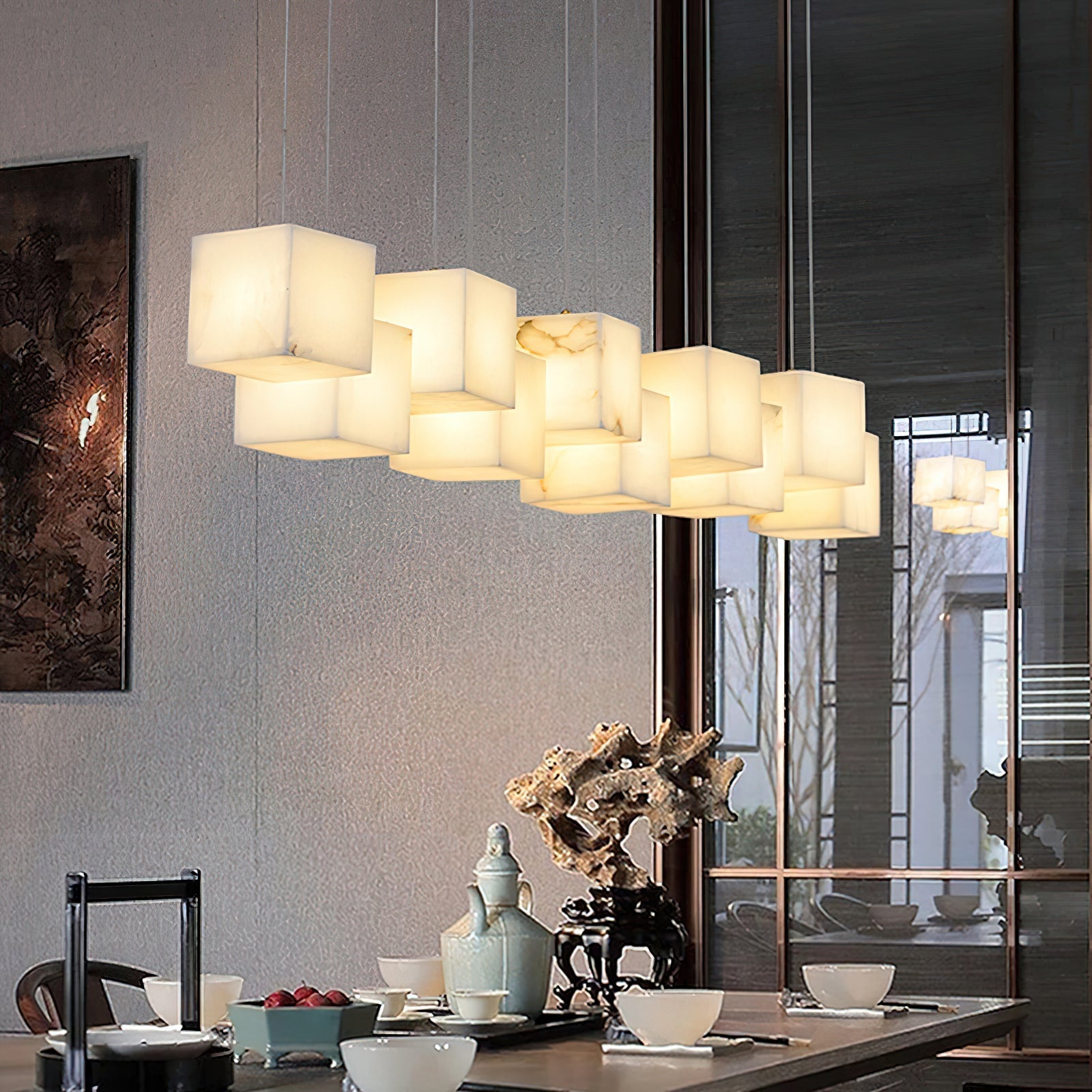 Freyza | Lustre moderne individuel Jarnbruvyd – Salle à manger et salon modernes