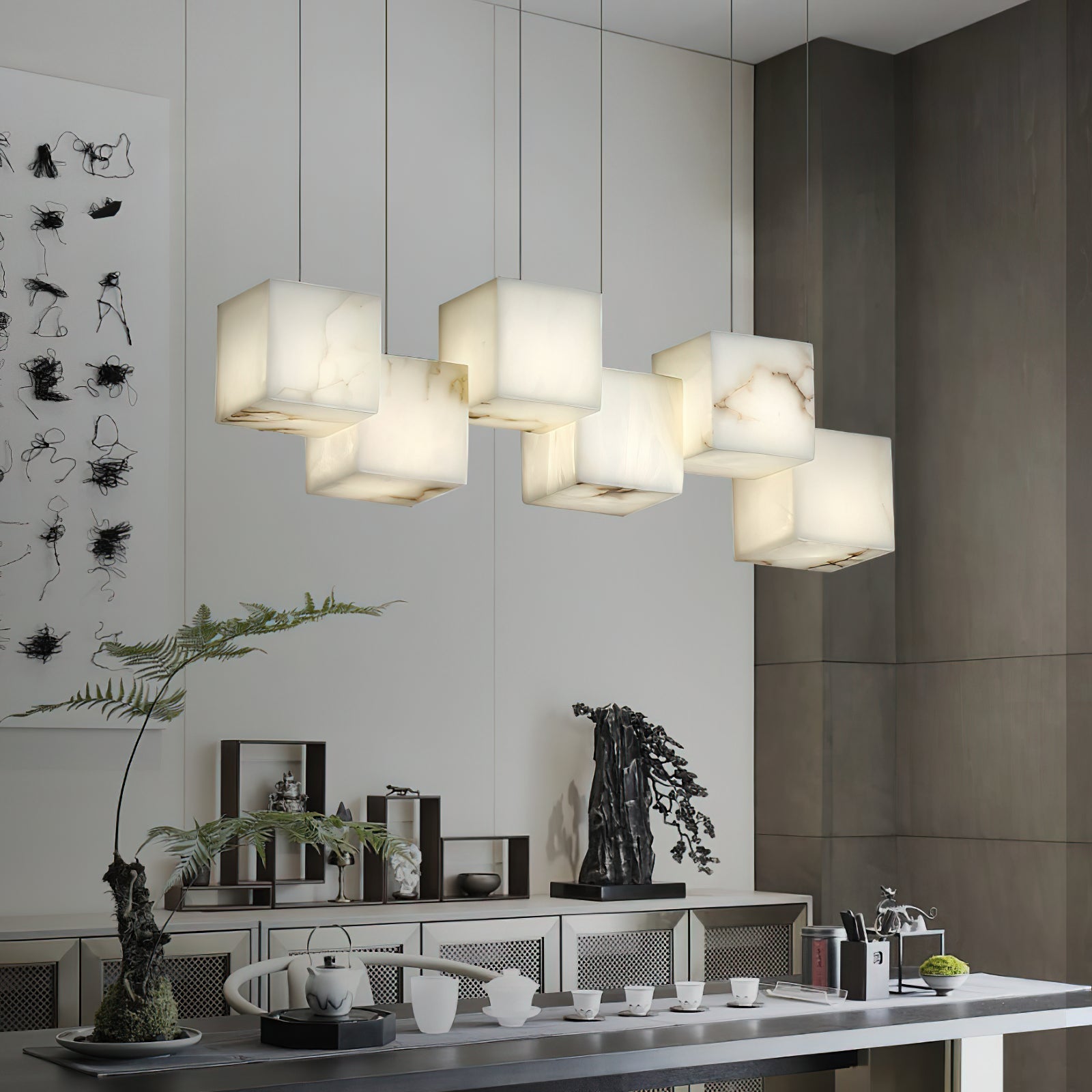 Freyza | Lustre moderne individuel Jarnbruvyd – Salle à manger et salon modernes