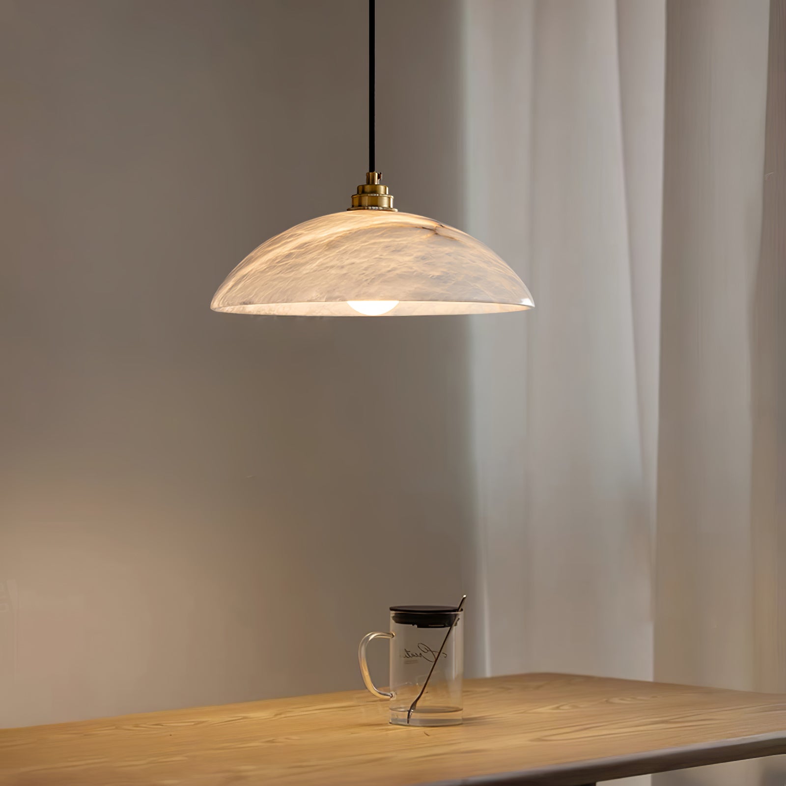 Freyza | Messing-Pendelleuchte – Küche, Esszimmer