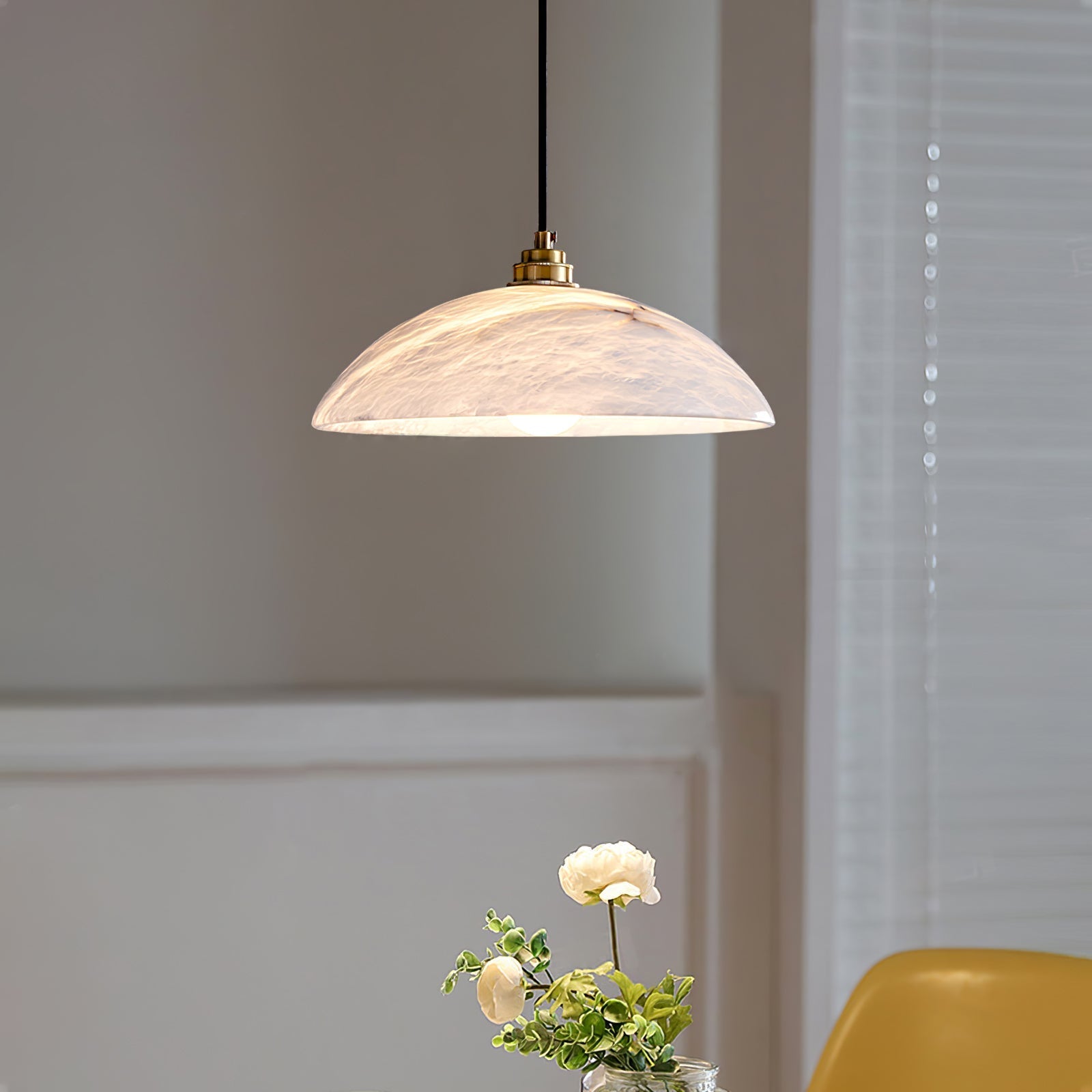 Freyza | Messing-Pendelleuchte – Küche, Esszimmer