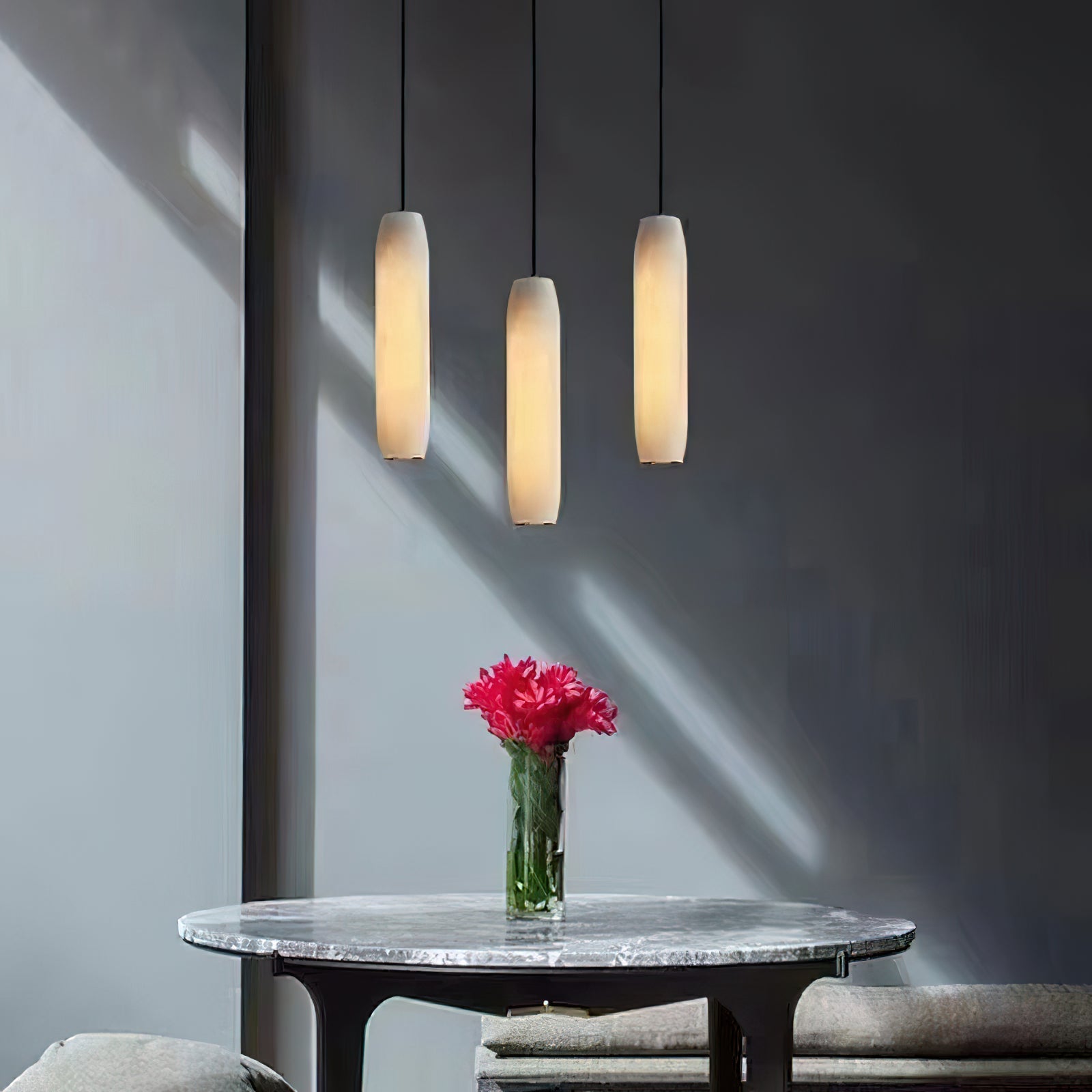 Freyza | Kvennuvye Flöten-Pendelleuchte – Küche, Esszimmer