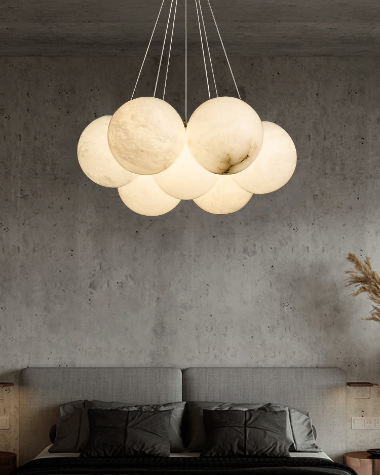 Freyza | Norduvyd Lunar Chandelier Chandelier – Dining Room Living Room