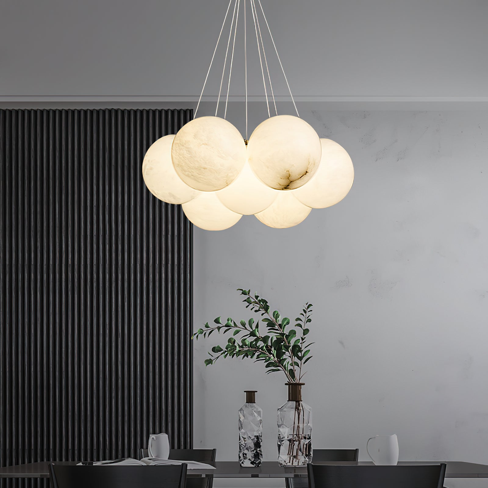 Freyza | Norduvyd Lunar Chandelier Chandelier – Dining Room Living Room