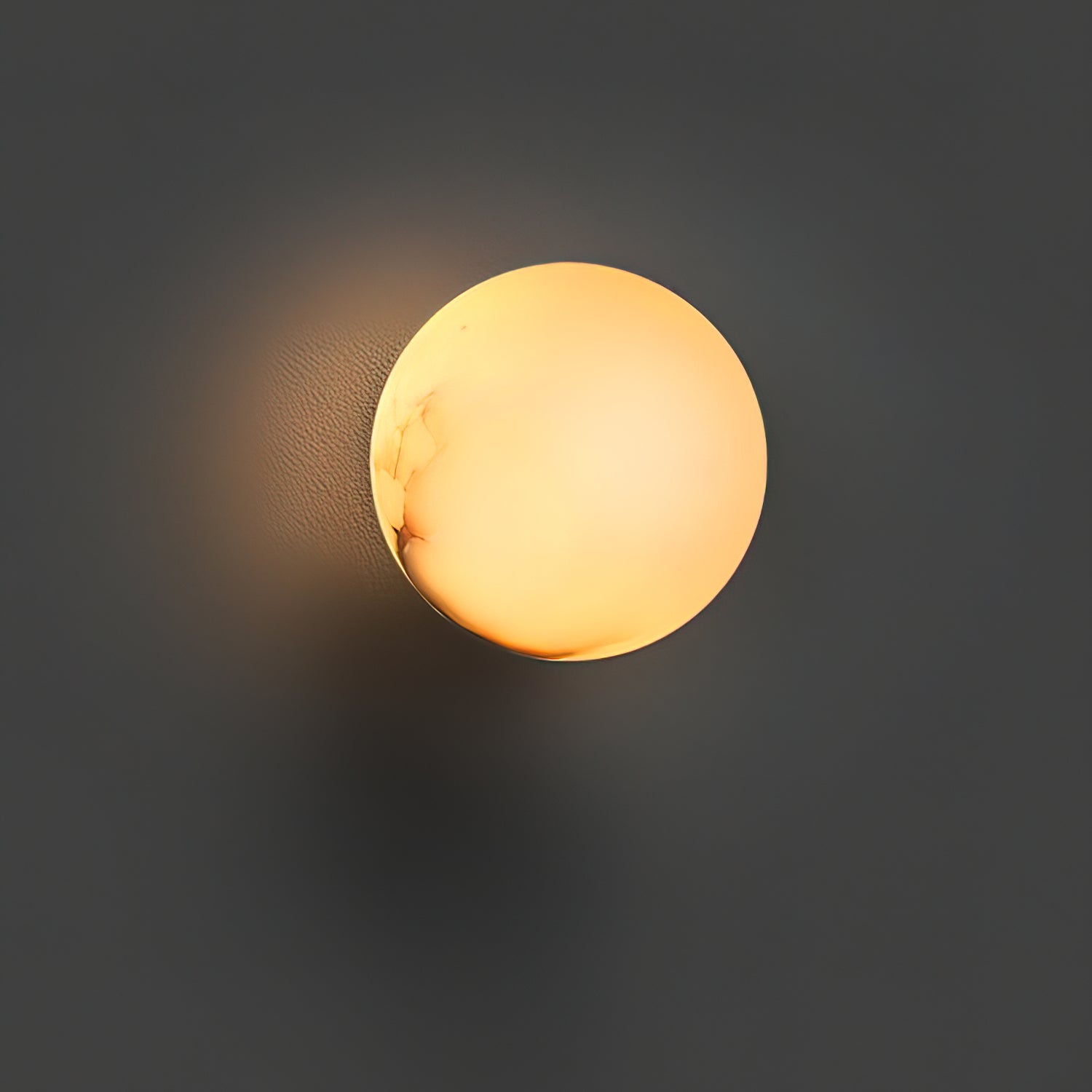 Freyza | Applique murale globe Vevinir en albâtre – chambre et couloir