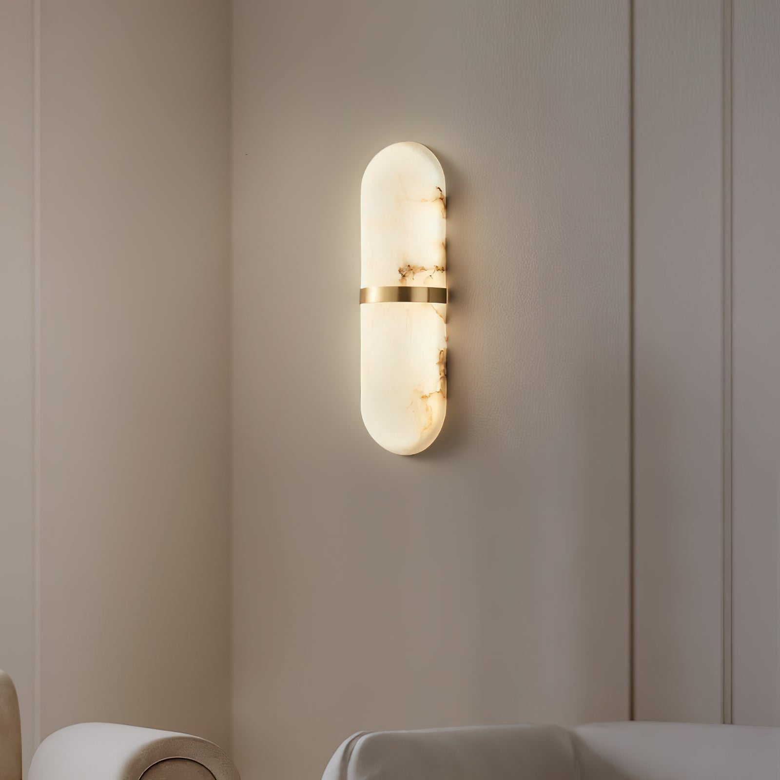 Freyza | Ostruvyd luxuriöse Pillen-Wandleuchte – Schlafzimmer, Flur
