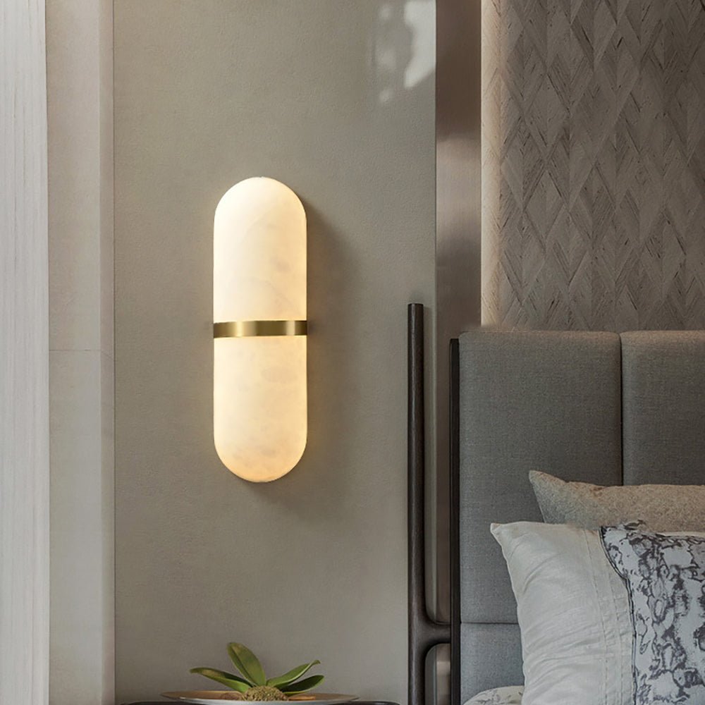 Freyza | Ostruvyd luxuriöse Pillen-Wandleuchte – Schlafzimmer, Flur