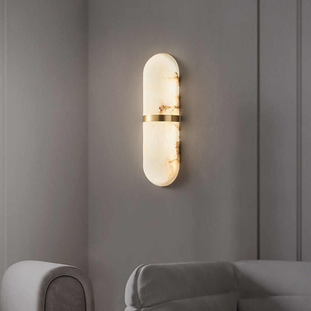Freyza | Ostruvyd luxuriöse Pillen-Wandleuchte – Schlafzimmer, Flur