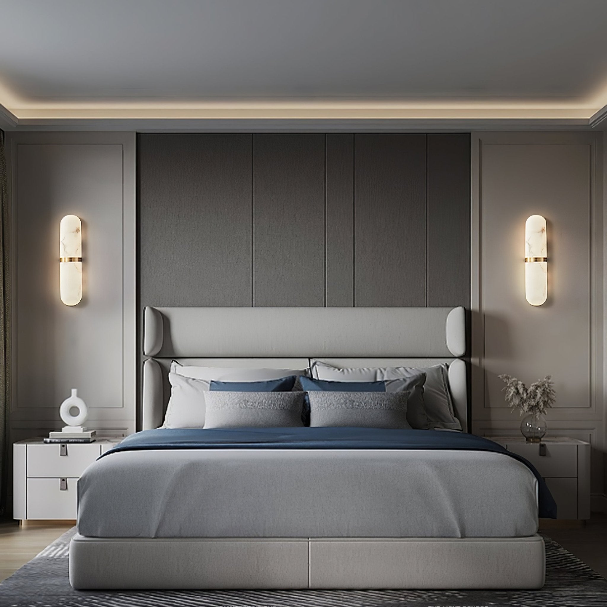 Freyza | Ostruvyd luxuriöse Pillen-Wandleuchte – Schlafzimmer, Flur
