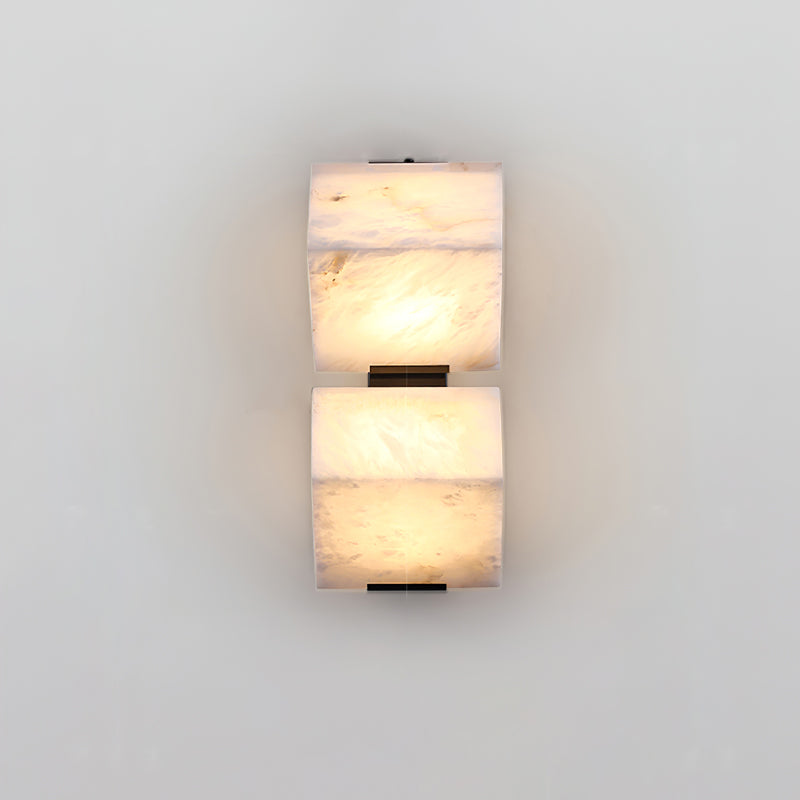 Freyza | Applique murale sculpturale d’intérieur en albâtre – chambre, salon