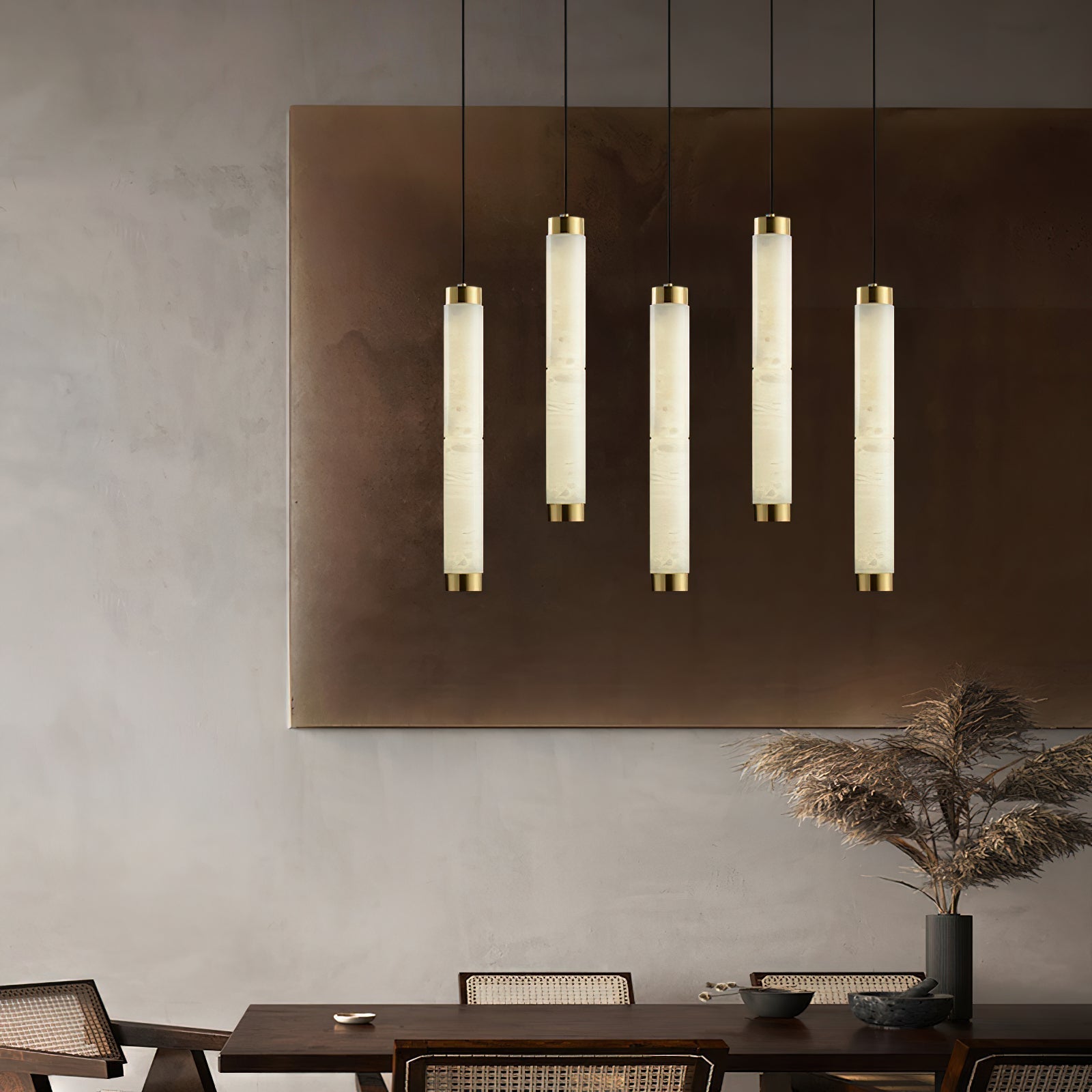 Freyza | Plotuvyi Modern Strip Pendant Light – Modern Kitchen Dining Room