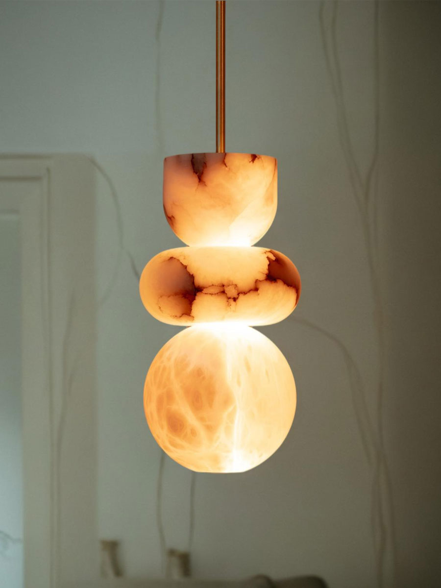 Freyza | Moderne Totem-Pendelleuchte Rauduvyn – moderne Küche, Esszimmer