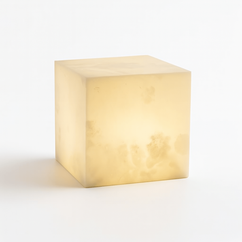 Alabastro | Elegant Modern Alabaster Table Lamp for Cozy Ambiance 2