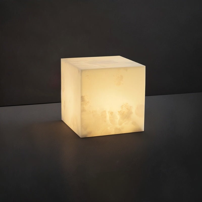 Alabastro | Elegant Modern Alabaster Table Lamp for Cozy Ambiance 7