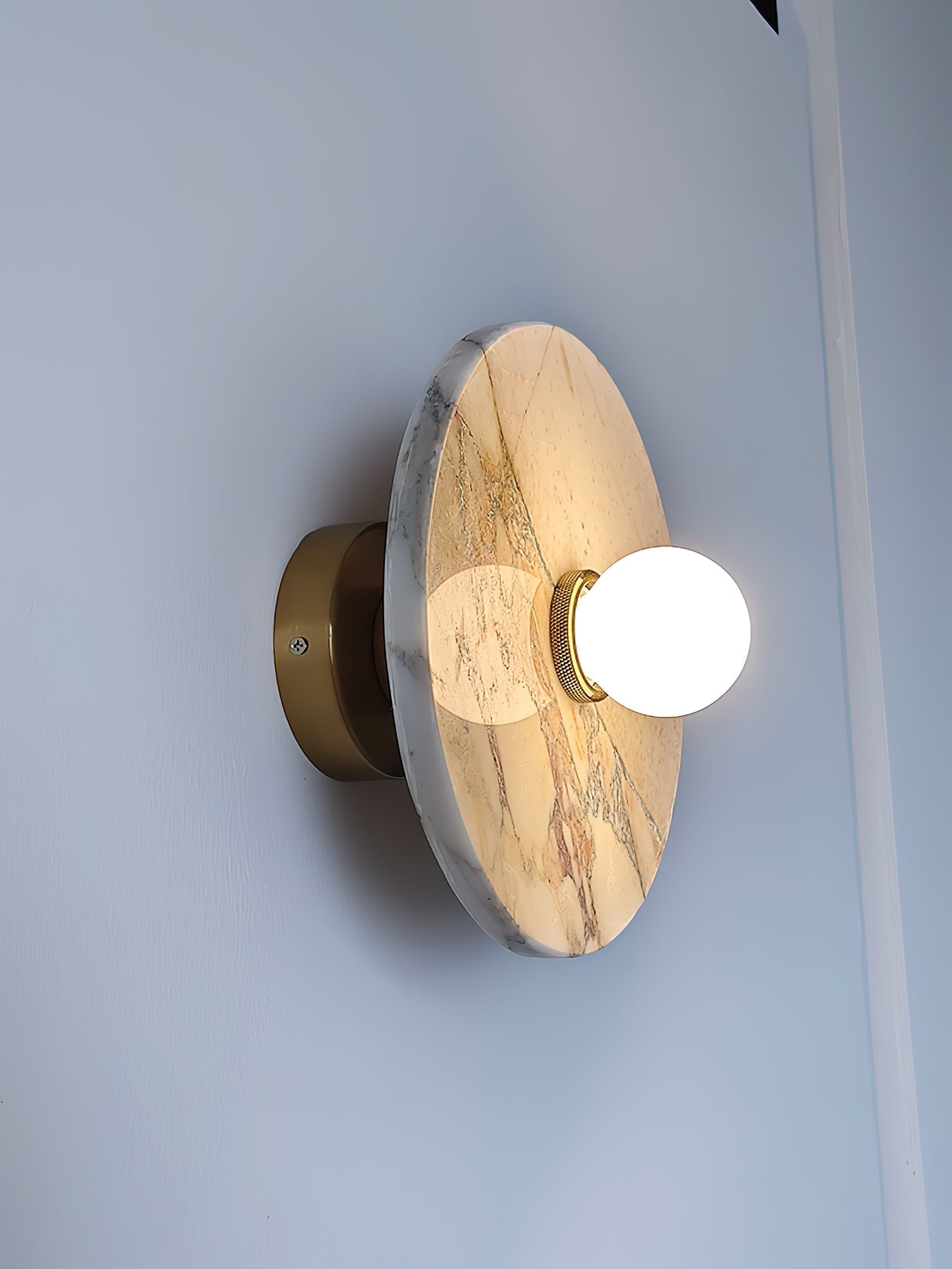 Freyza | Tinduvyn-Marmor-Wandleuchte – Schlafzimmer, Flur