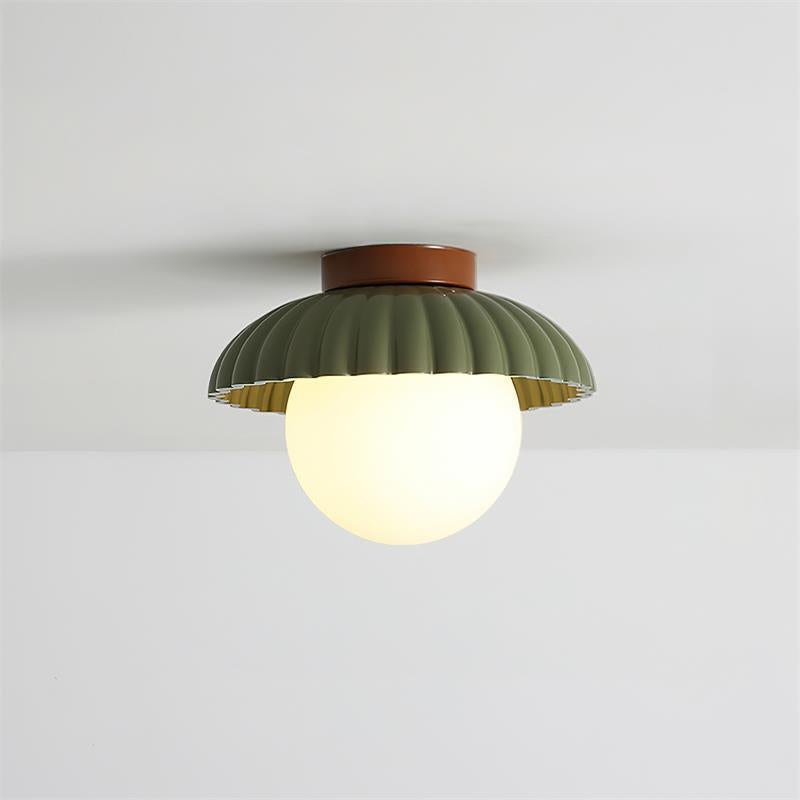 Freyza | Plafonnier lumineux à bord festonné – Chambre et salon
