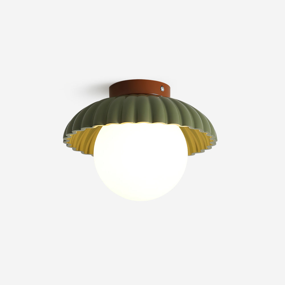 Freyza | Plafonnier lumineux à bord festonné – Chambre et salon